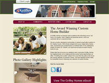 Tablet Screenshot of griffeyhomes.com